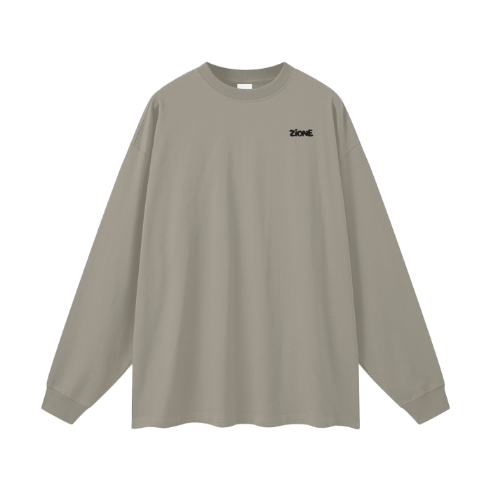 SIMPLE BUBBLE L/S TEE