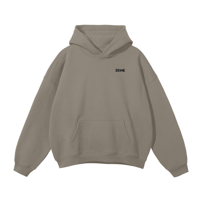 SIMPLE BUBBLE HOODIE